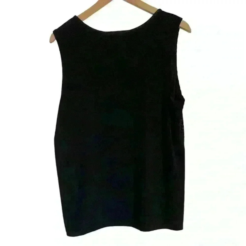 Chico’s Cheetah Burnout Tank - Picture 2 of 7